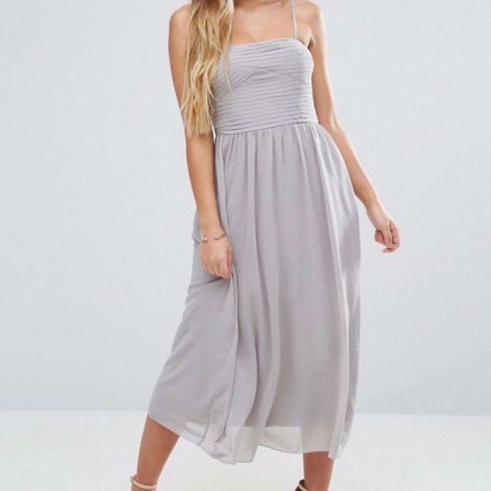 Bandeau midi dress